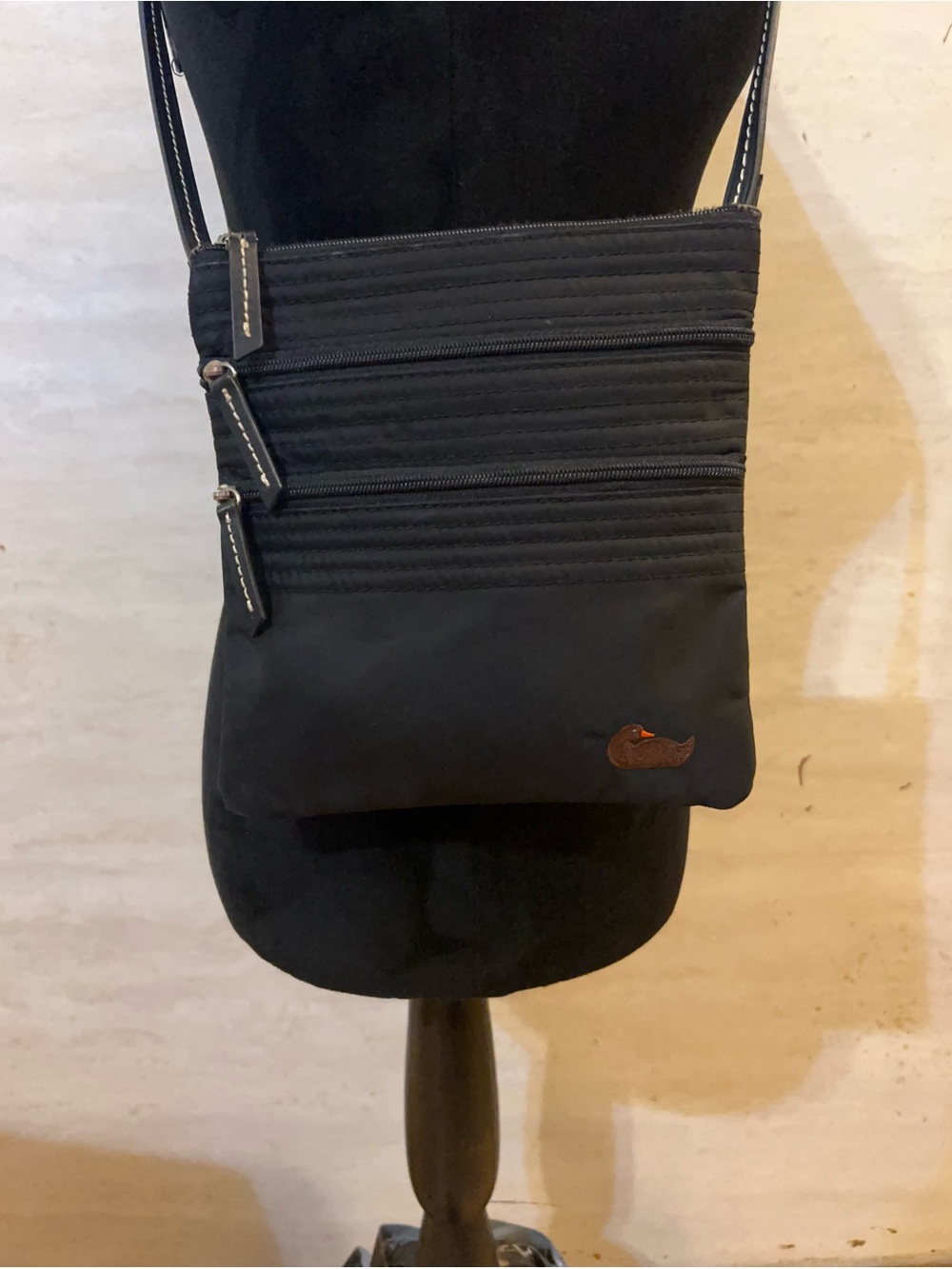 Dooney & Bourke North South Triple Zip Nylon Crossbody Bag